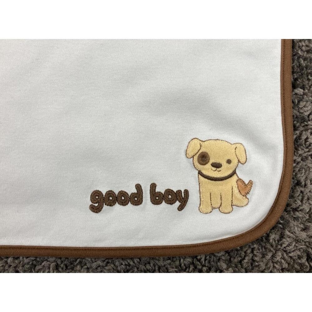 Vintage Gymboree Good Boy Puppy Lovey Blanket 2008